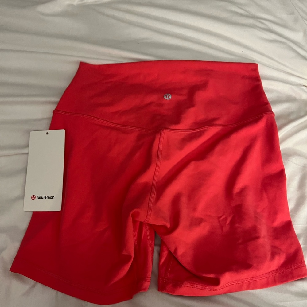 Lululemon Align high rise biker short 6 inch